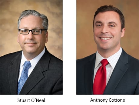 Stuart T. O’Neal and Anthony S. Cottone Obtain Dismissal of Claims Against Hospital Client for Slip and Fall