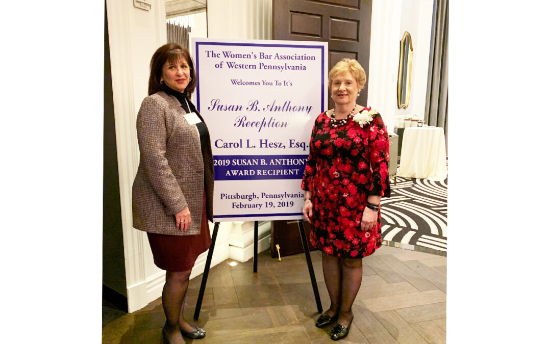 Burns White Sponsors the Women’s Bar Association Susan B. Anthony Reception