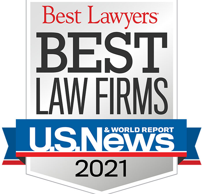 Burns White Recognized Among 2021 “Best Law Firms” in U. S. News Survey