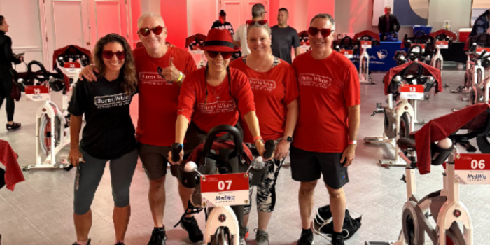 Burns White Participates in the American Heart Association’s CycleNation 2025