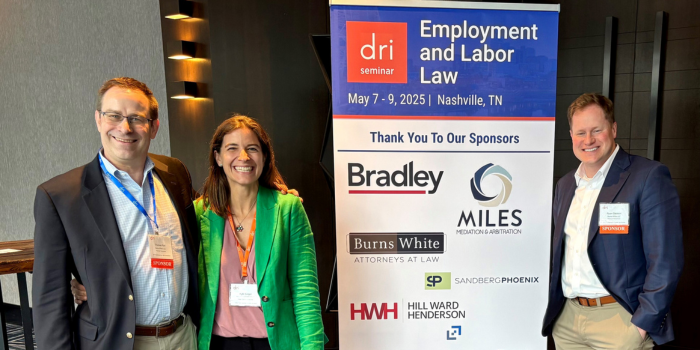 Burns White Sponsors Defense Research Institute’s 48th Annual Employment and Labor Seminar