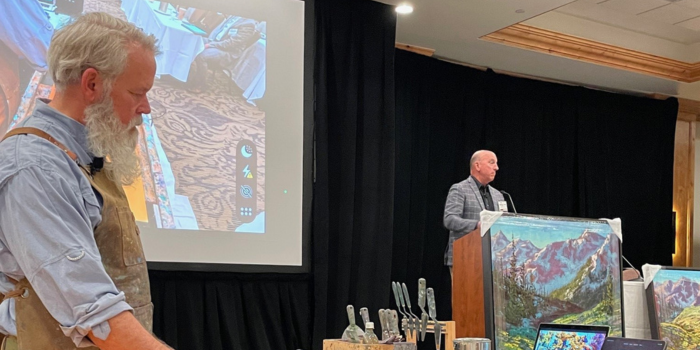 Attorney Jackson Presents with Live Landscape Artist at NARTC Annual Meeting